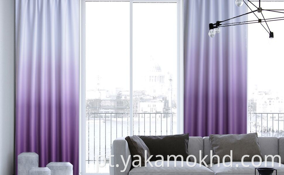 84 Inche length ombre curtains
